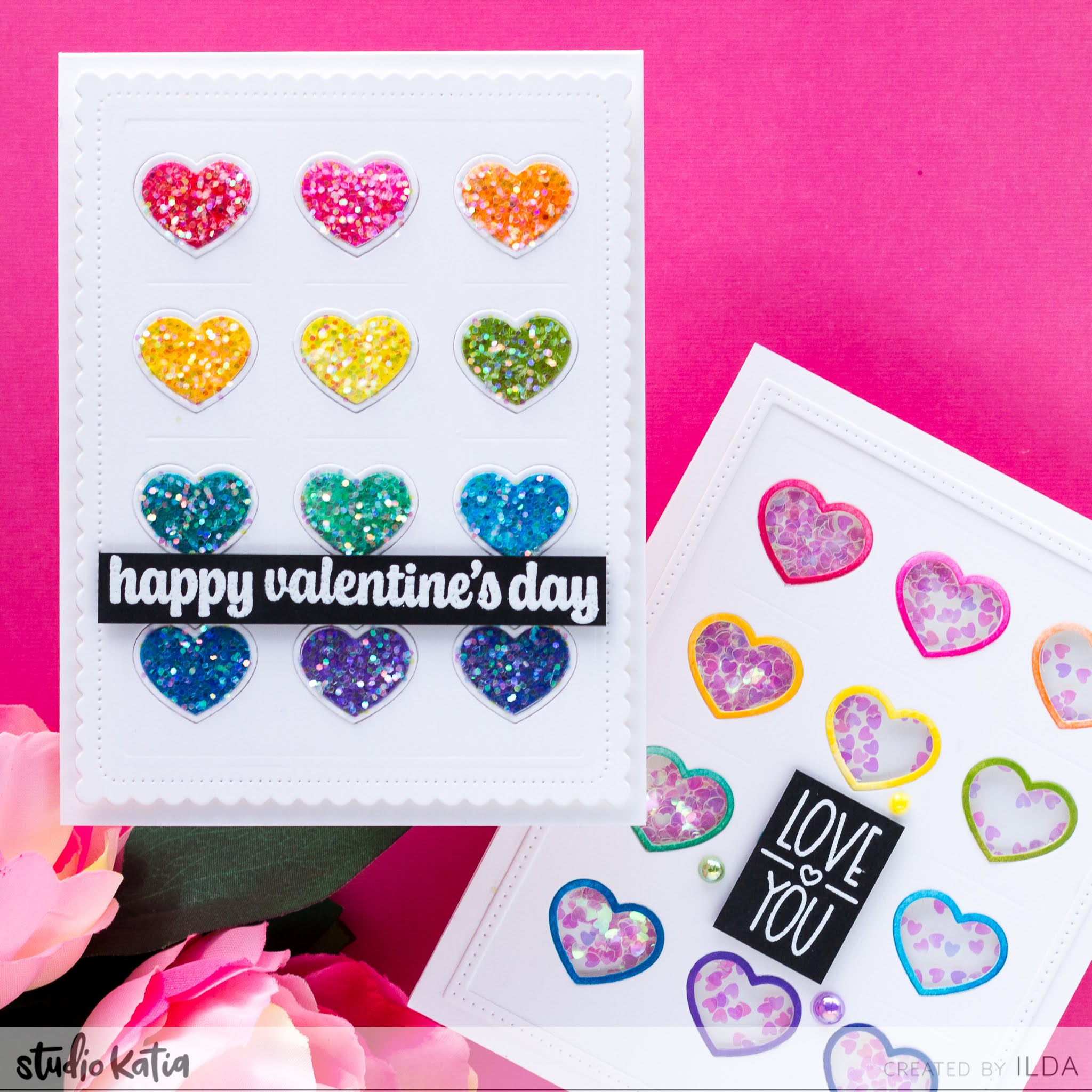I Love Doing All Things Crafty: Lovely Layers Rainbow Rose, Valentine's  Day Card