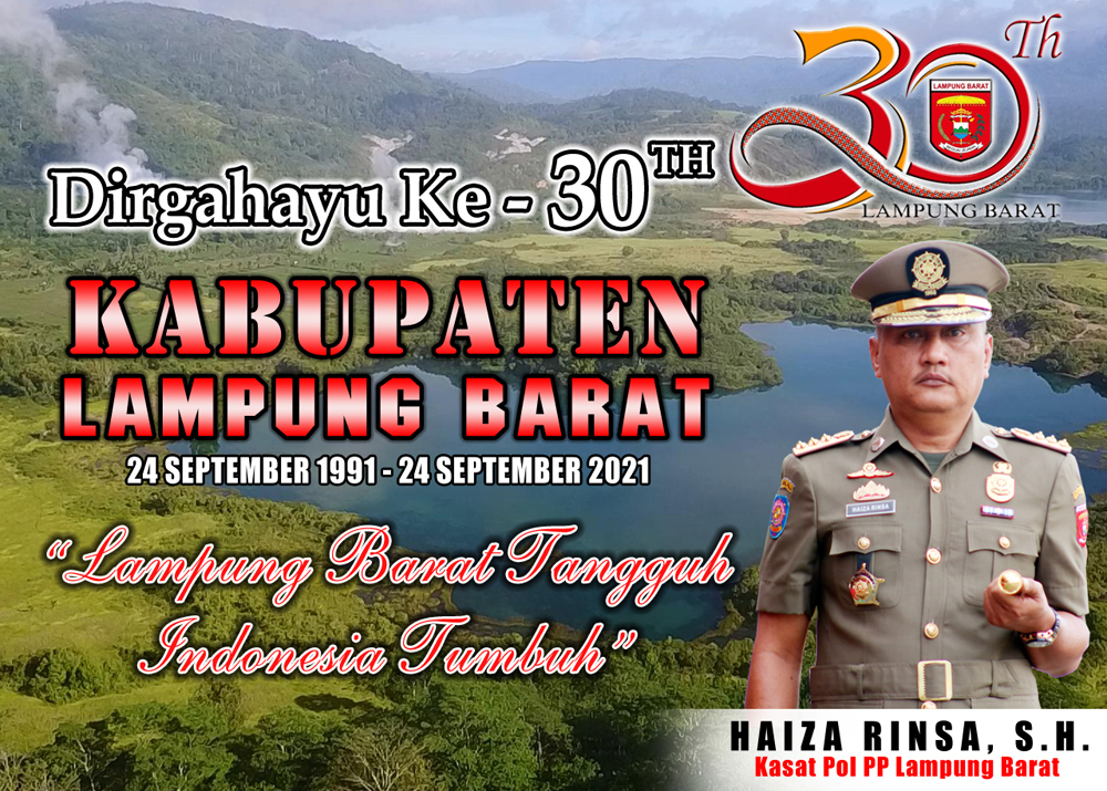 Hari Ulang Tahun Ke-30 Kabupaten Lampung Barat