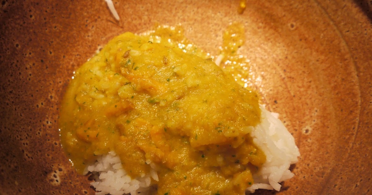 Foodture: Cooking for a Healthy Future: Red Lentil Dhal