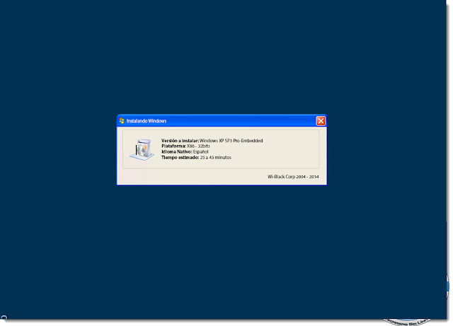 WinXPEmbbedV2ESOctubre - ✅ Windows XP SP3 Embedded V2 (Pre-Activado) Español [ MG - MF +]
