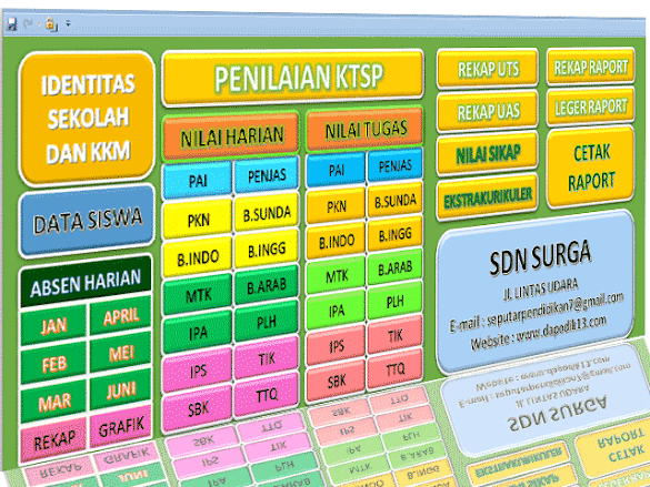 Download Aplikasi Evaluasi Ktsp Sd/Mi Kelas 1,2,3,4,5,6 Plus Cetak
Raport