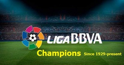 spanish league winners