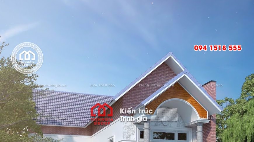 Mẫu nhà cấp 4 mái thái chữ L đẹp hiện đại đầy đủ công năng - Mã số BT1010 - Ảnh 1