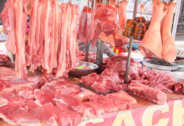 Giá thịt lợn đã ở mức cao kỷ lục trong 10 năm qua