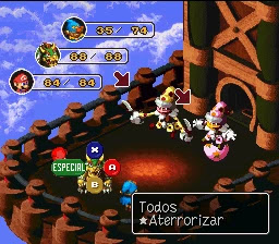 Mierda interfaz después de esto Super Mario RPG (Snes) Traducido al español | Un Mundo de Retro Juegos
