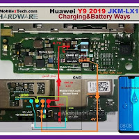 Huawei Y9 2019 Charging Ways