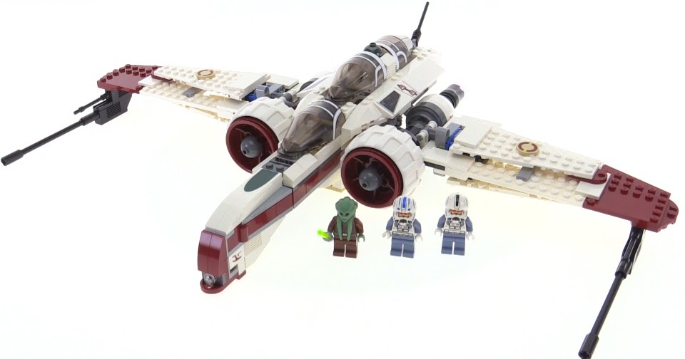LEGO Star Wars ARC170 Starfighter from 2010! set 8088