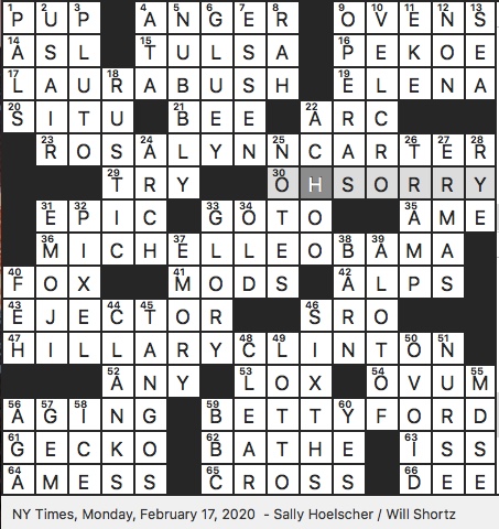 rex parker does the nyt crossword puzzle former competitor of southwest mon 2 17 20 argentine partner dances prestigious atlanta university