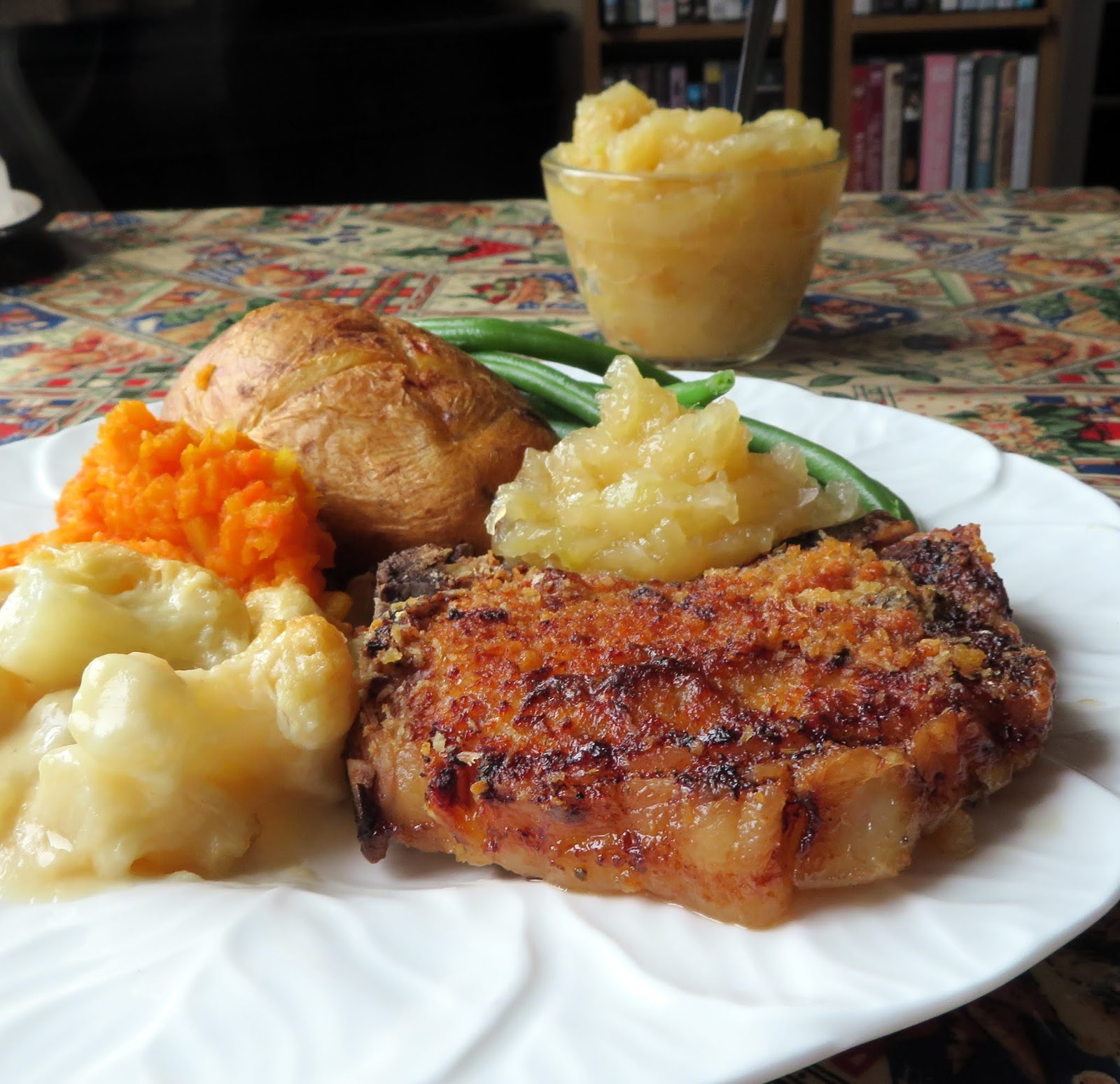 Pork Chops & Applesauce The English Kitchen
