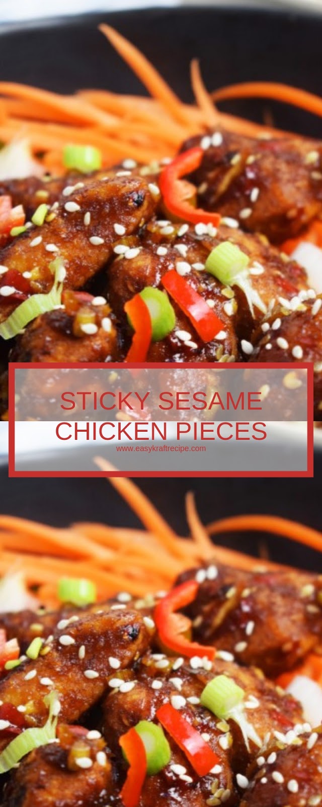 STICKY SESAME CHICKEN PIECES