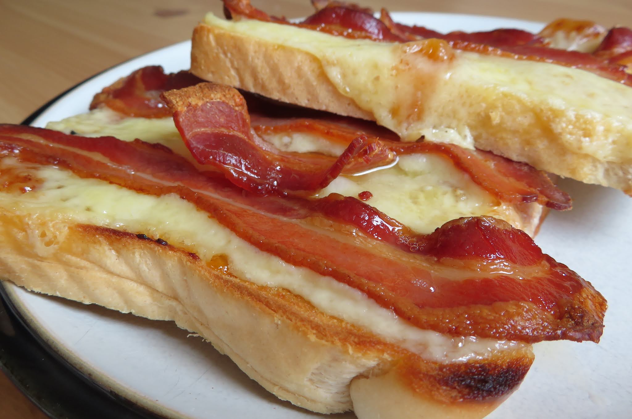 Bacon & Cheese On Toast The English Kitchen
