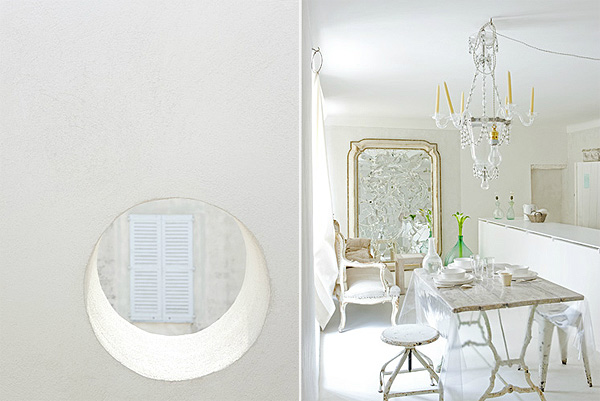 Jacqueline Morabito's whitewashed house in Provence