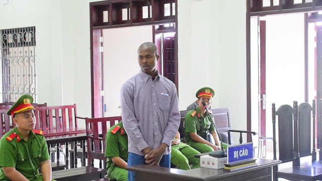 25-year-old Nigerian man sentenced to death for drug trafficking in Vietnam (Photos)