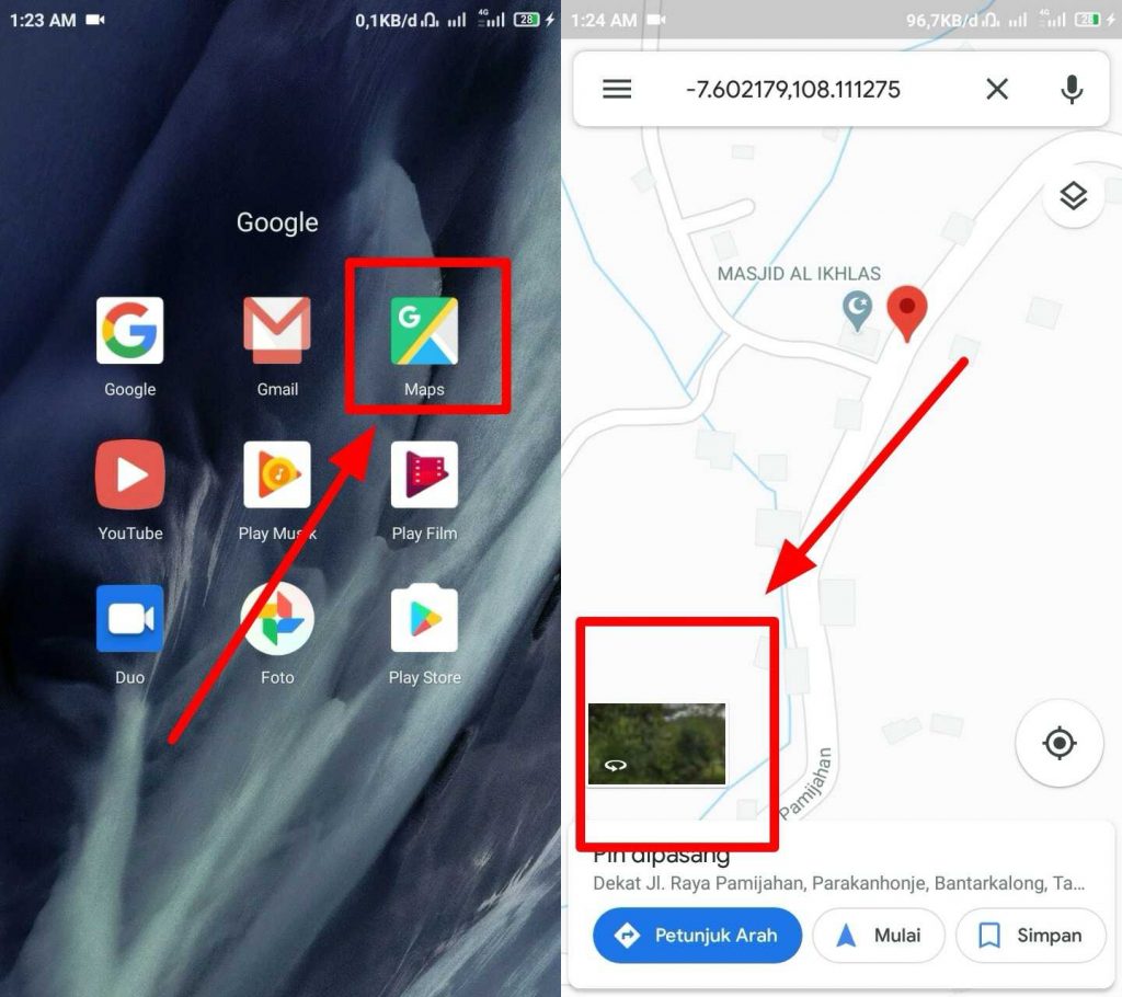 Cara Barcode Lokasi Google Maps