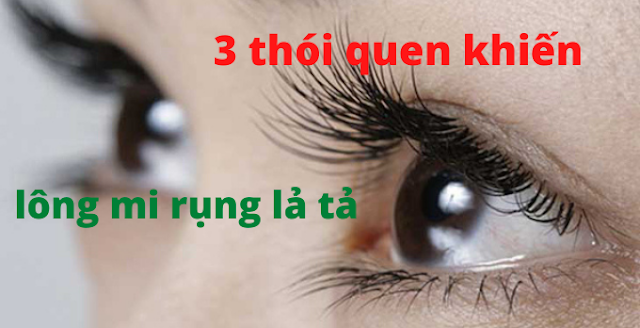 3 thói quen khiến lông mi rụng lả tả bạn cần ngưng làm ngay nhé!.