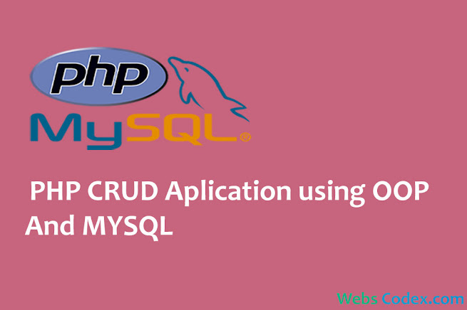 PHP CRUD Operations using PHP OOP and MYSQL PHP: CRUD (Add, Edit, Delete, View) Application using OOP (Object Oriented Programming) PHP CRUD Operations using PHP OOP and MYSQL PHP: CRUD (Add, Edit, Delete, View) Application using OOP (Object Oriented Programming)