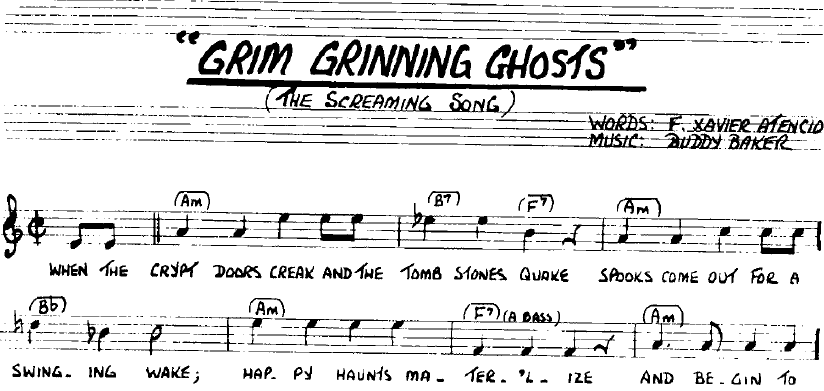 Music Behind The Ride Haunted Mansion