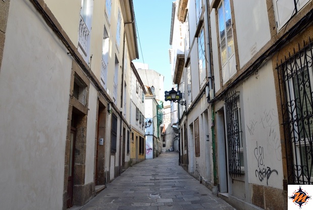 La Coruña, vicoli nella città vecchia La Coruña, vicoli nella città vecchia