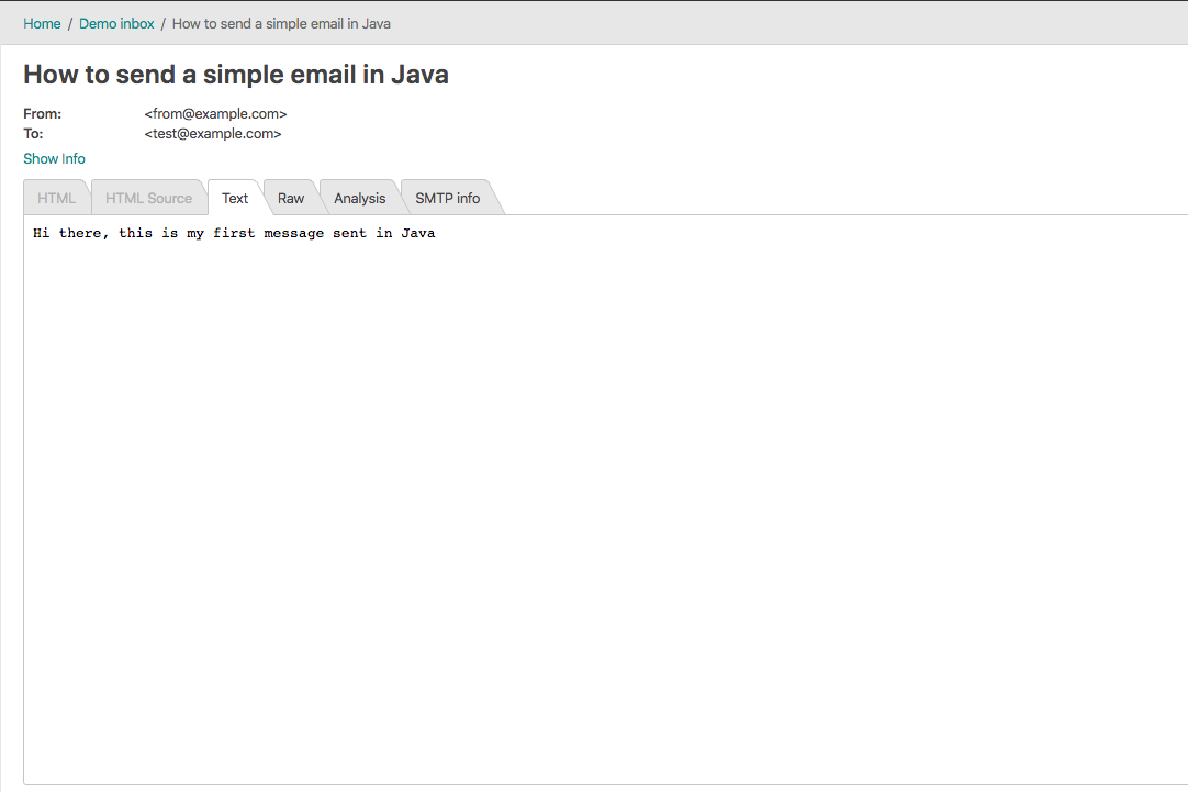 JavaRoots How to Send emails in Java
