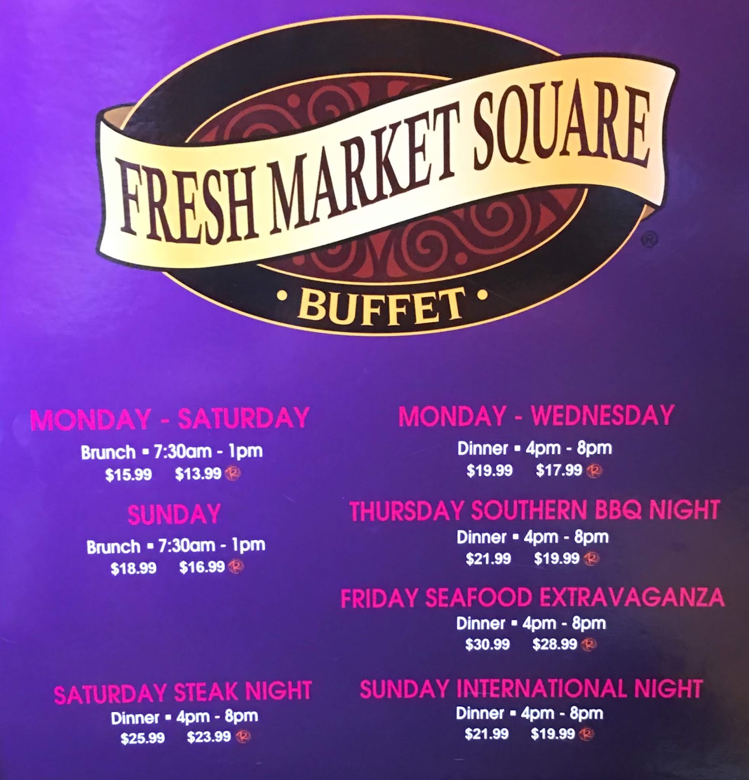 Laughlin Buzz Harrah's Laughlin Fresh Market Buffet