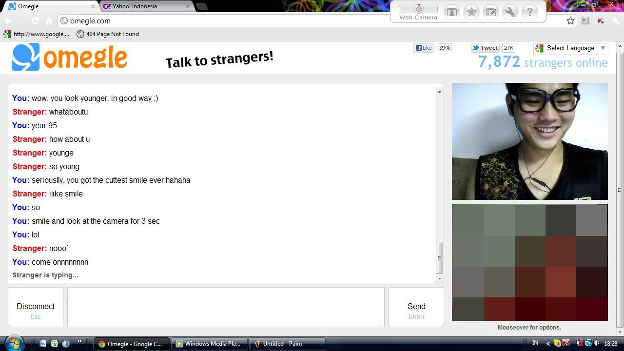 Omegle. 