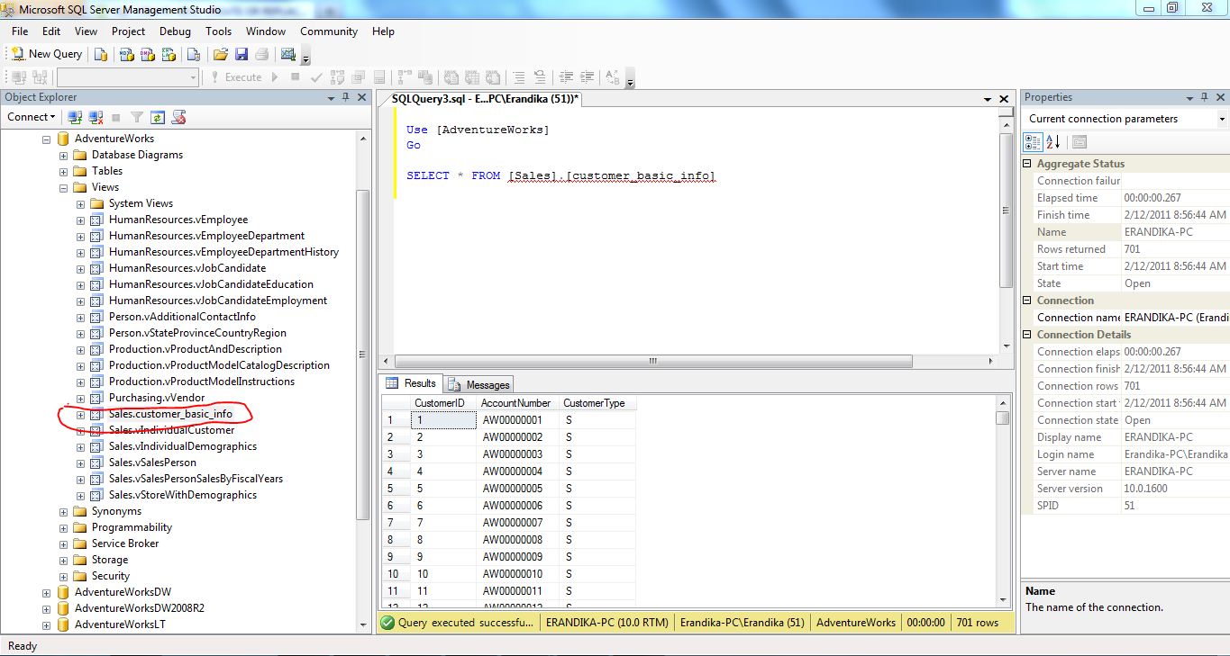 Learning SQL Basics: Designing Advanced Database Objects - Views