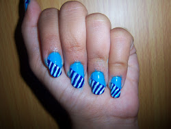 nail designs stripes striped diagonal nails latest sky letter summer awesome