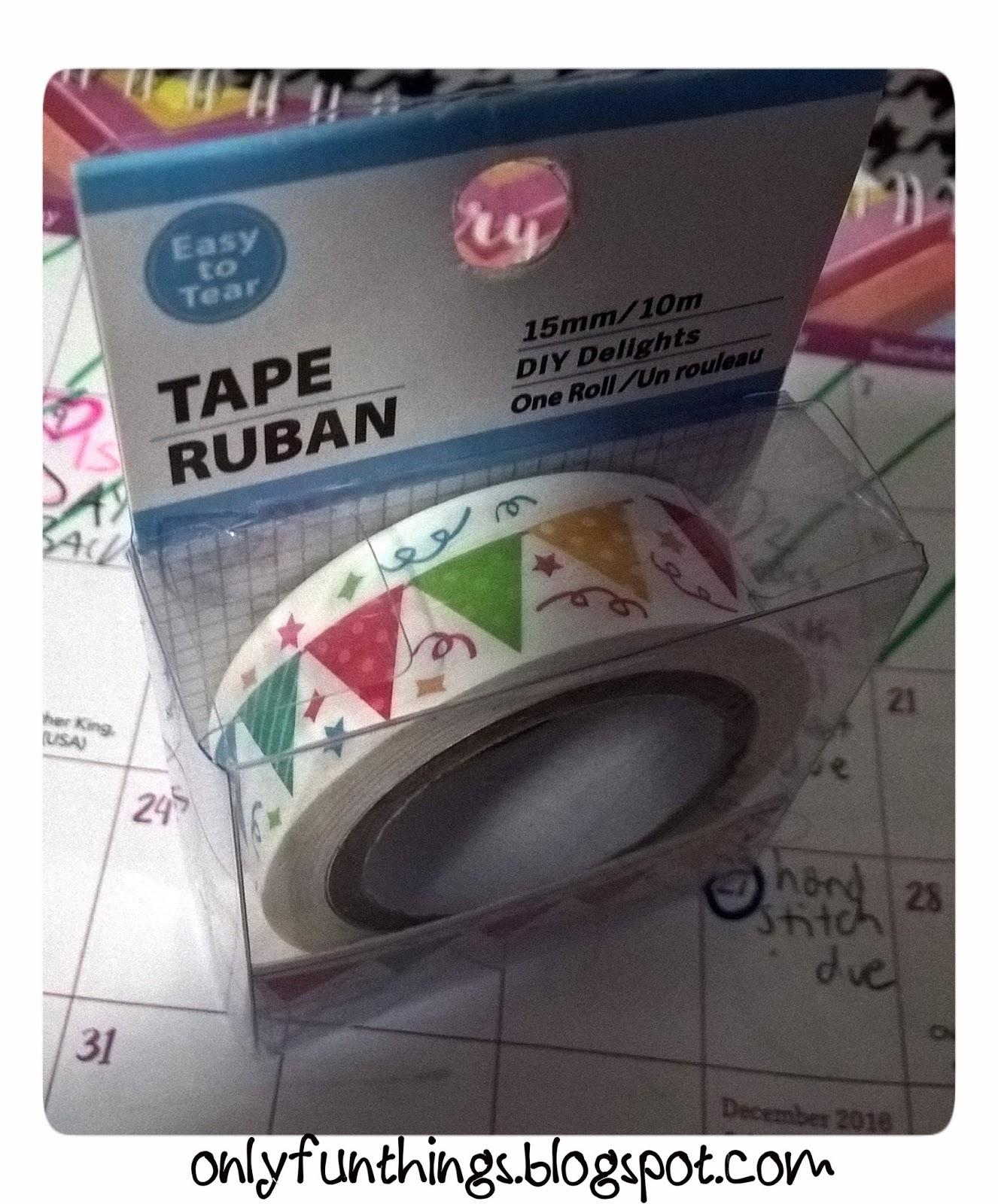 Fun Find Dollar Store Washi Tape!