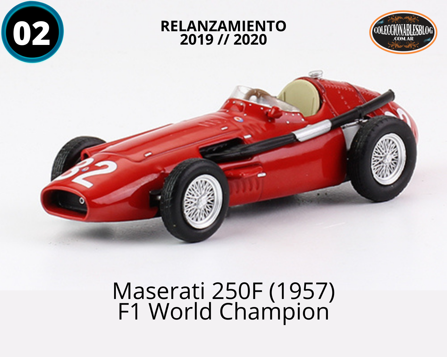 N°02 MASERATI 250F