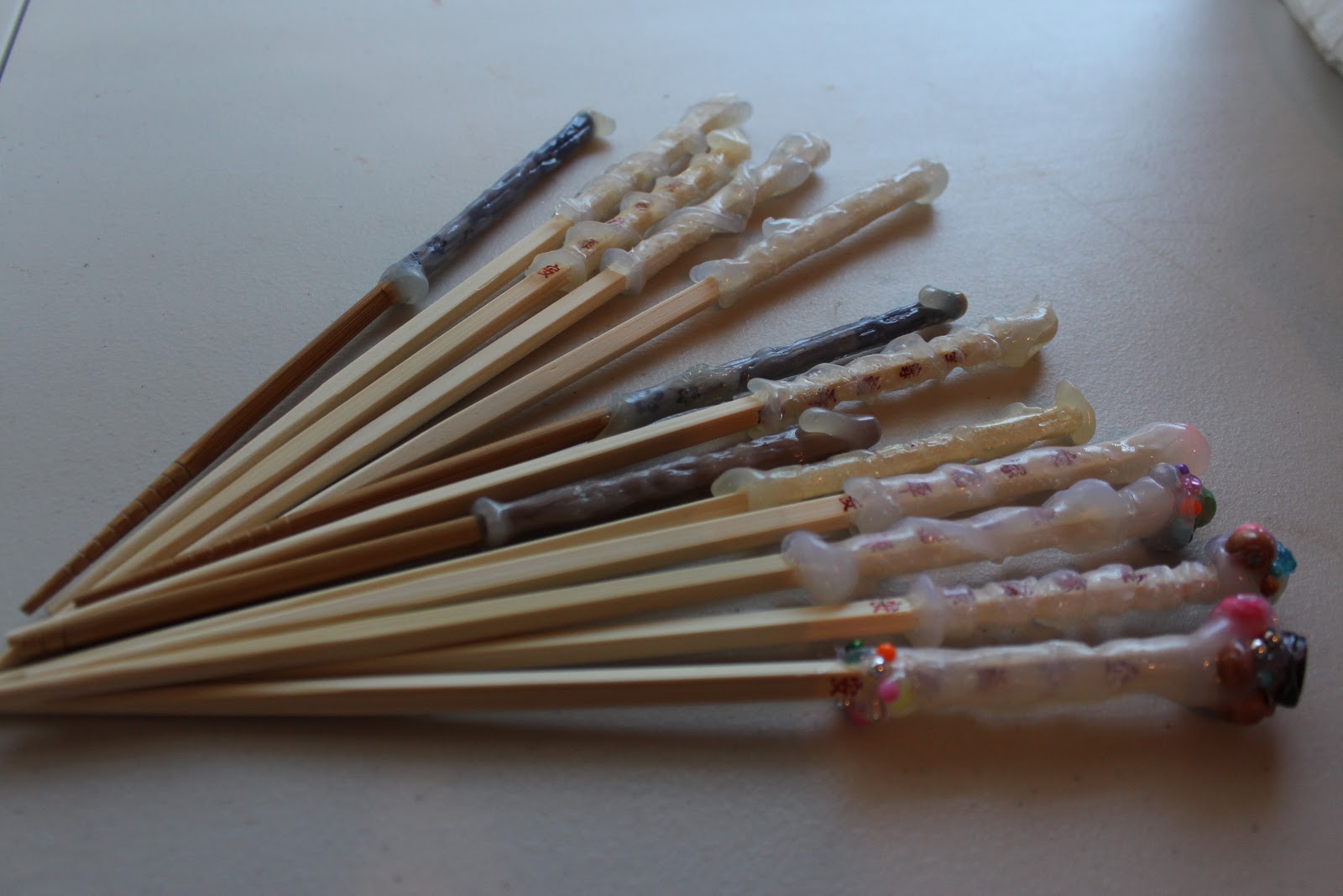 Kingsley Corner How to make magic wands