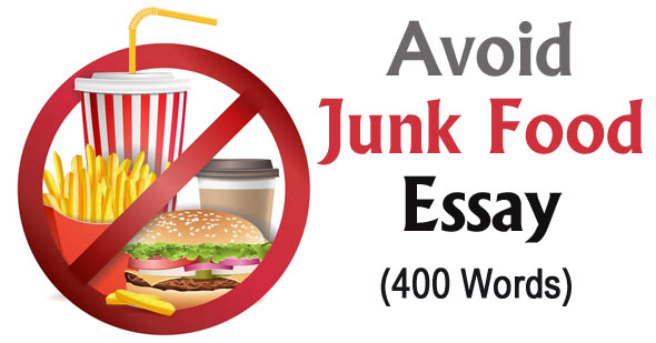 healthy food and junk food essay