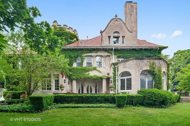 Sweet House Dreams: Wilson Estate 1897 Limestone Mansion in Evanston