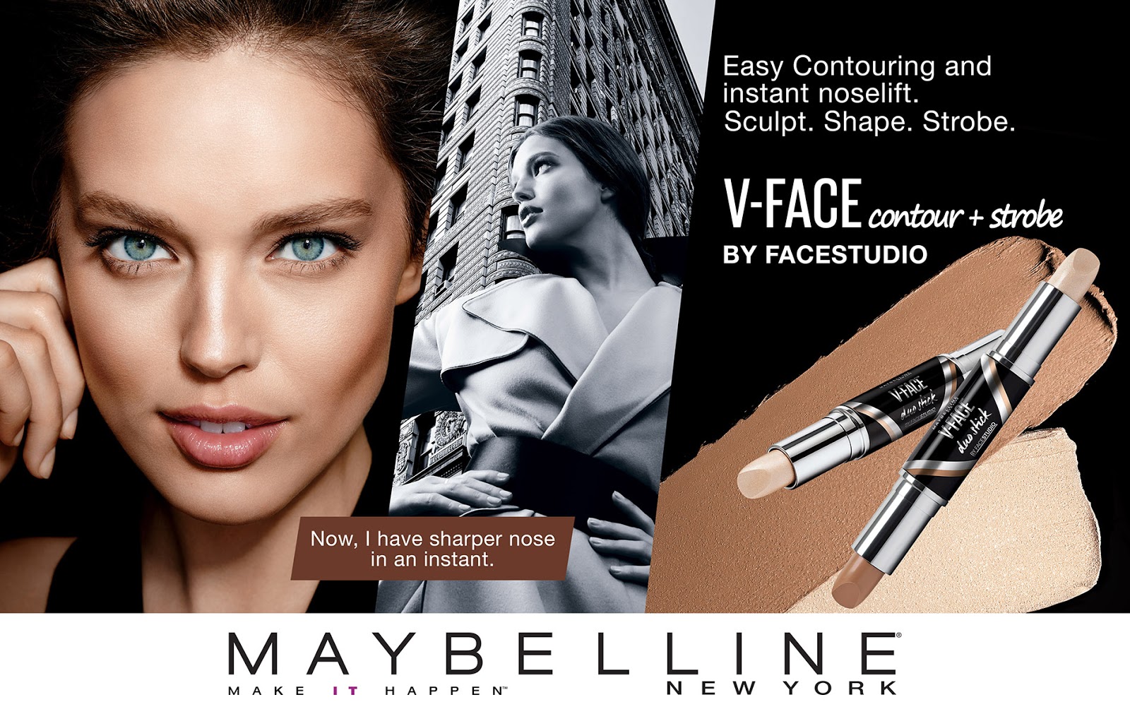 Maybelline VFace Contour Collection Contouring's Not Dead!