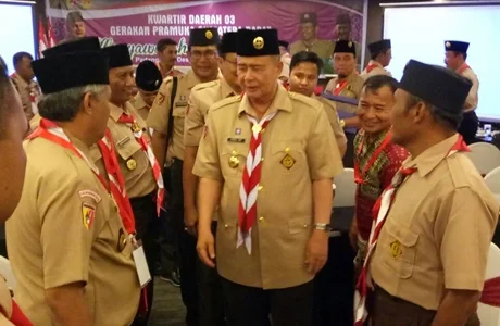 Terpilih Jadi Ketua Kwarda, Nasrul Abit Serukan Pramuka Ikut Memerangi Narkoba dan LGBT