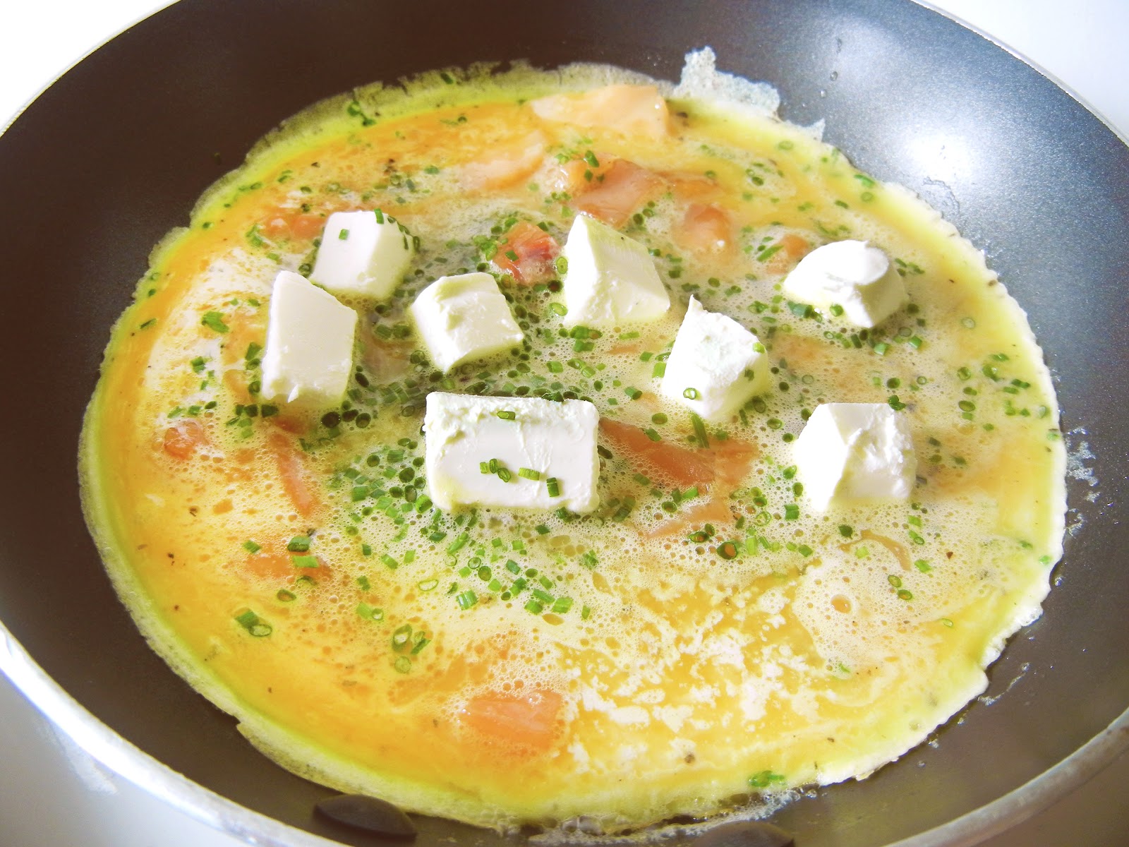 Smoked Salmon Omelette