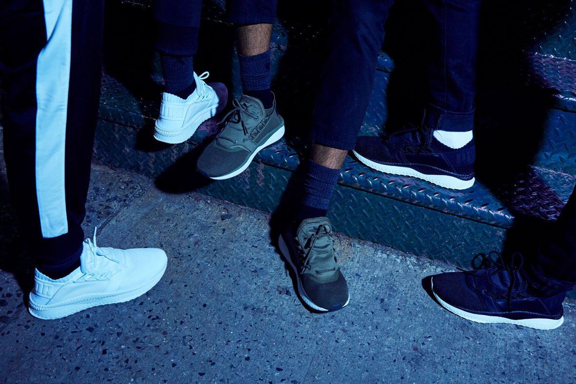 puma tsugi olive green