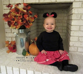 DIY Halloween Costumes for Kids and Toddlers - Minnie Mouse - www.sweetlittleonesblog.com