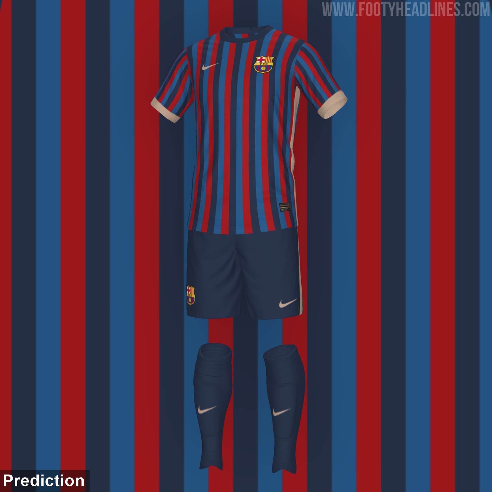 Exclusive FC Barcelona 2223 Home Kit Design Leaked Footy Headlines