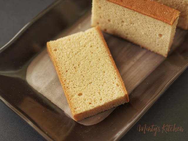 Japanese Honey Sponge Cake