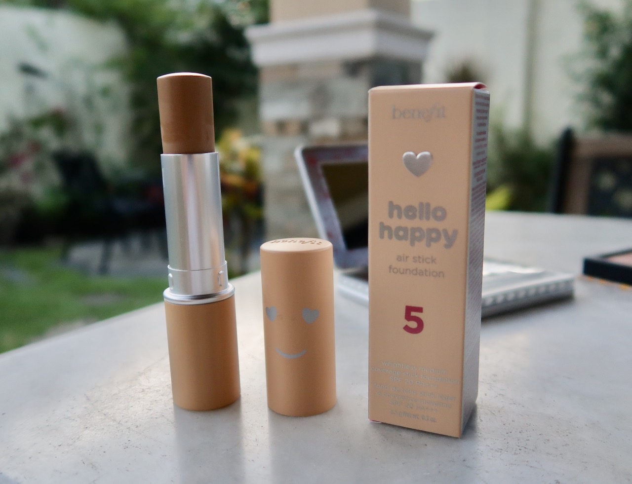 Benefit Hello Happy Air Stick Foundation 5 Review Feels like air!
