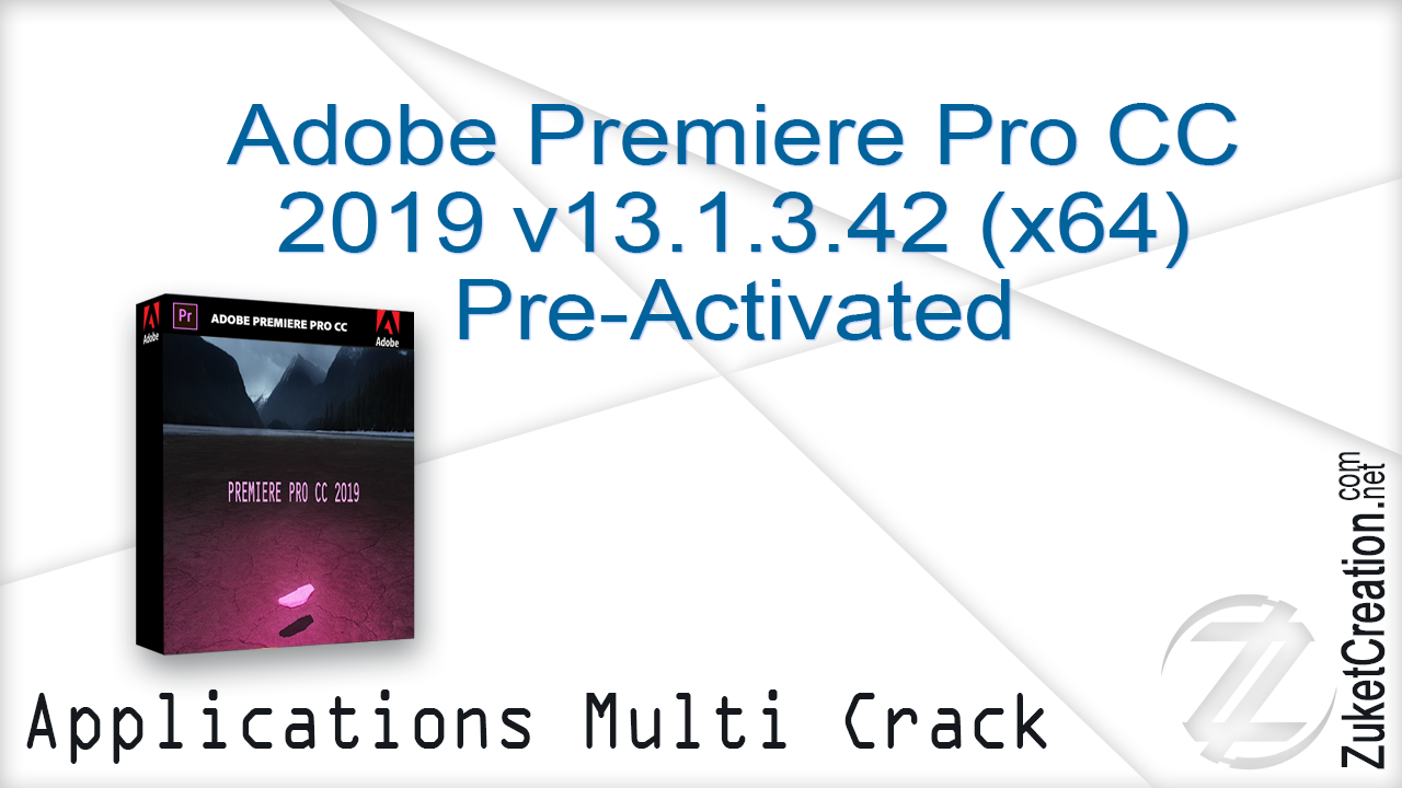 Adobe premiere pro cc 2019 v13 0 3 mac pro