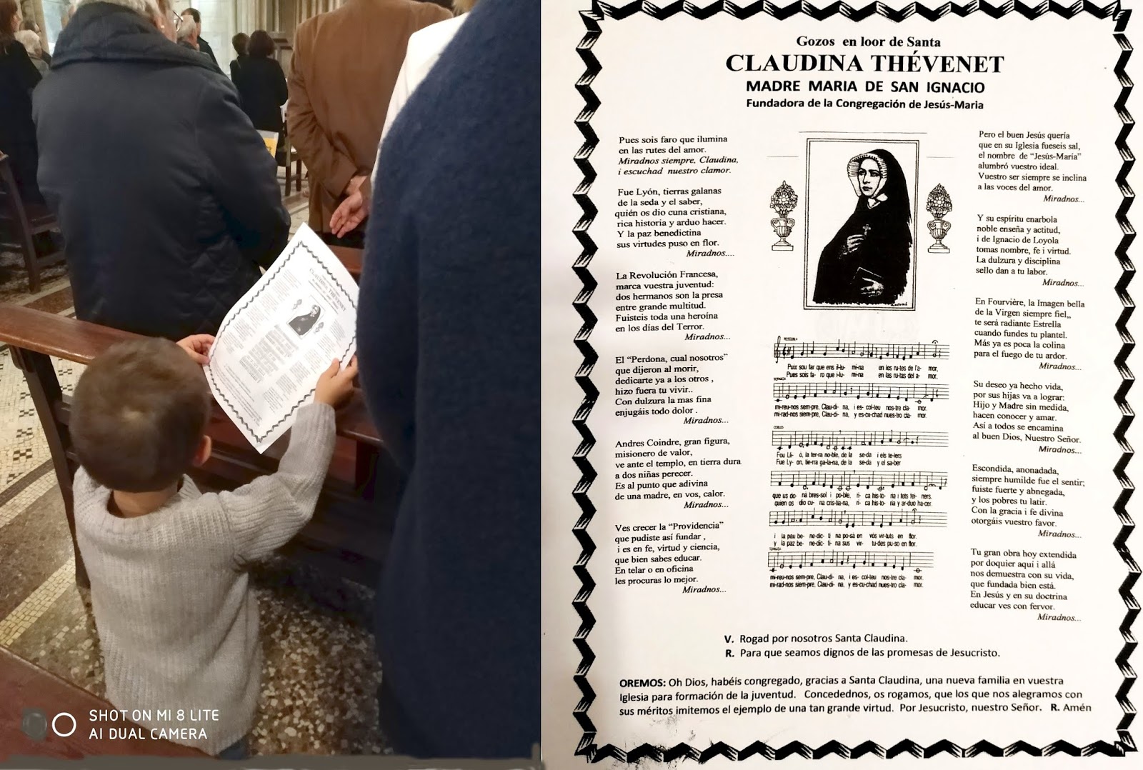 Amics dels Goigs Uns goigs dedicats a Santa Claudina