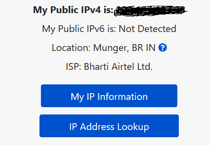 What My Ip Information