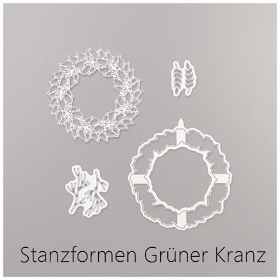 Stampin Up Stanzformen Grüner Kranz andi-amo