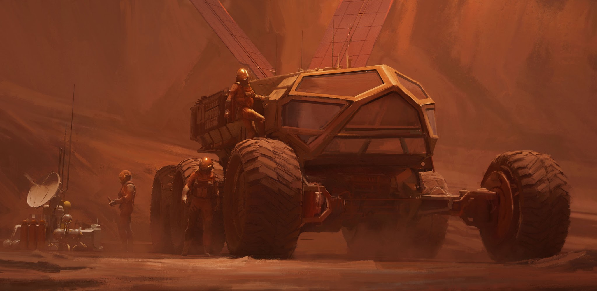 Mars exploration rover by Alexandra Hodgson human Mars