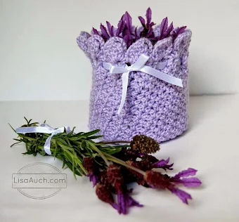 Mothers day Crochet gift ideasFree Crochet Lavander Potpouri Holder Pattern (Great Gift Idea)