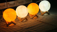Ultrasonic Air Humidifier Moon Lamp Night Light