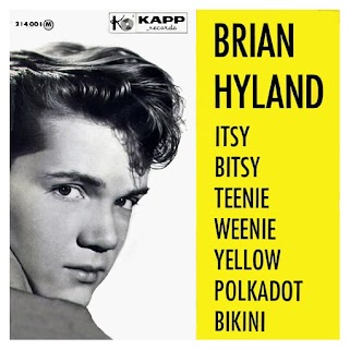 Itsy bitsy teenie Weenie yellow polka dot bikini Brian Hyland