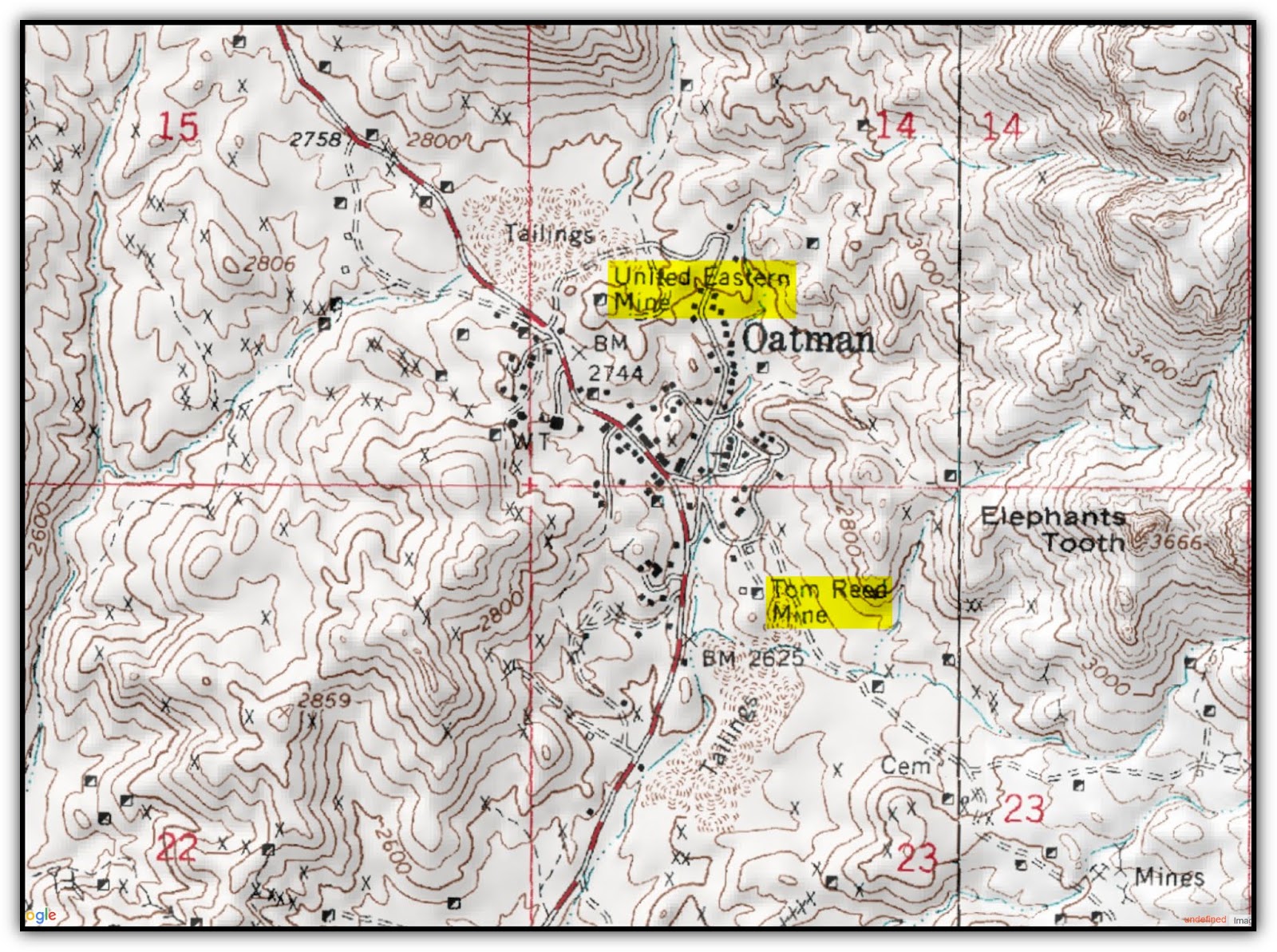 Ken's Photo Gallery Oatman Arizona Trip Notes for 10/10/2019
