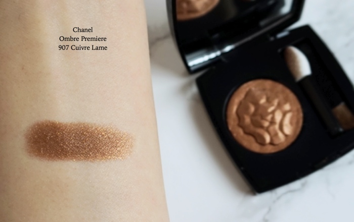 Chanel Ombre Première Longwear Powder Eyeshadow 907 Cuivre Lamé